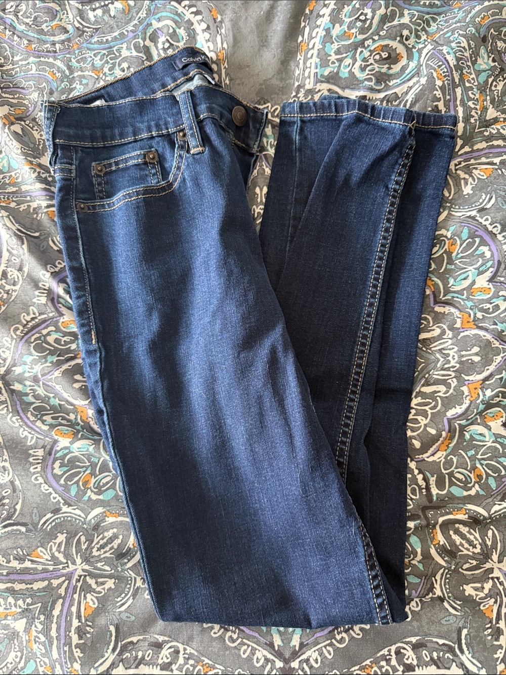 Calvin Klein Dark Indigo Women's Skinny Jeans